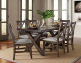 Astoria 62-80" Dining Table w/18-inch Leaf