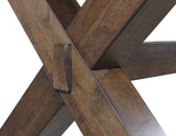 Astoria 62-80" Dining Table w/18-inch Leaf