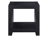 Aubrey End Table, Black Finish