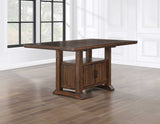 Auburn 5-Piece Storage Counter Table Dining Set (Table & 4 Side Chairs)