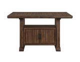Auburn 5-Piece Storage Counter Table Dining Set (Table & 4 Side Chairs)