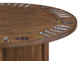 Cambridge 47.25" Dining Table with Removable Folding Game Top