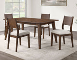 Canton 5-Piece 72" Side Chair Dining Set