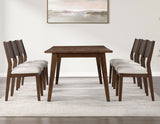 Canton 5-Piece 72" Side Chair Dining Set