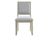Carena 5-Piece White Marble Dining Set (Table & 4 Side Chairs)