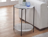 Coleen Sanwar Green Marble 3 Piece Table Set