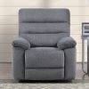 Cozy Glider Recliner, Manual, Gray