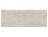 Darcy 64-82"Counter Table with 18-inch leaf, Mint Green and Natural Finish
