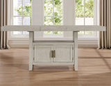 Garland 60-80" Counter Table with 20" Leaf, Greige Finish