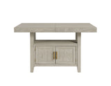 Garland 60-80" Counter Table with 20" Leaf, Greige Finish
