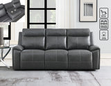 Gaston Manual Reclining Sofa with Drop-Down Console