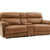 Gatlin Dual-Power Reclining, Brown Fabric
