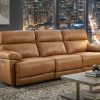 Gatlin Dual-Power Reclining, Brown Fabric