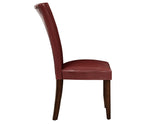 Hartford 72 inch table 7 Piece Set, Red Chairs (Table & 6 Side Chairs)
