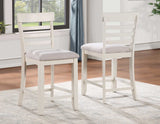 Hyland 5-Piece Counter Dining Set, Brown (Table & 4 Counter Chairs)