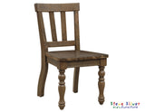 Joanna Kids Solid Wood Side Chair, Mocha