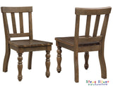 Joanna Kids 5 Piece Dining Set, Mocha Finish