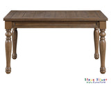 Joanna Kids 5 Piece Dining Set, Mocha Finish