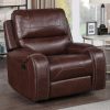 Keily Recliner, Manual Swivel, Glider, Brown