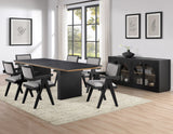 Magnolia 80-96" Table 5-Piece Arm Chair Dining Set