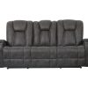 Marlow Manual Reclining, Charcoal