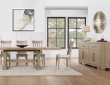 Napa 5-Piece 72-108-inch Dining Set, Sand (Table & 4 Side Chairs)