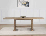 Napa 5-Piece Counter Dining Set, Sand (Table & 4 Counter Chairs)