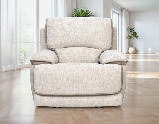 Olsen Recliner, Dual-Power Zero-Gravity, Dove