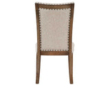 Riverdale Trestle Table with 4 Upholstered Side Chairs