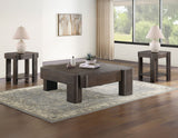 Salina 52.75″ Square Coffee Table with Casters