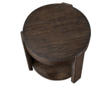 Salina Round Castered 3-Piece Table Set
