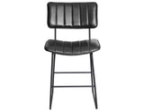 Tribeca 24" Commercial Grade Counter Stool, Black