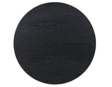 Willow 5 Piece 42-inch Round Dining Set, Black