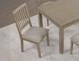 Yorktown 7-Pack Dining Pack, Sand Finish