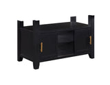 Yves 6-Piece Storage Counter Dining Set (Table, Bench & 4 Counter Chairs)
