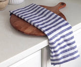 Smooth Linen Napkins - Amalfi Stripe Napkins Set of 4