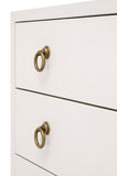 Strand Shagreen 3-Drawer Nightstand