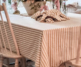 Beige Tablecloths - Rectangle Table Cover