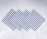Capri Stripe Napkins - Navy blue