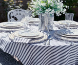 Navy Blue Rectangle Tablecloth