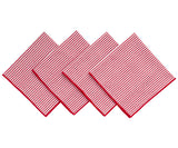 Red Dinner Napkins Set of 4