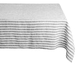 Linen Tablecloth - Striped Tablecloths