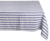 Linen Striped Tablecloth