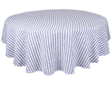 Amalfi Stripe Linen Round Tablecloth