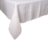 Linen Tablecloth - Striped Tablecloths