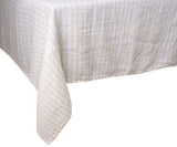 Linen Tablecloth - Rectangle Striped Tablecloths