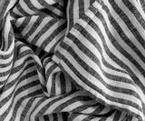 Amalfi Stripe Linen Round Tablecloth