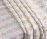 Linen Striped Tablecloth