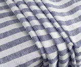 Linen Striped Tablecloth