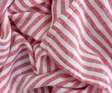 Amalfi Stripe Linen Round Tablecloth